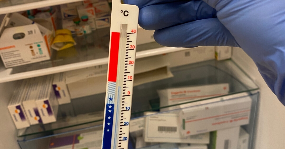 παρακολούθηση θερμοκρασίας φαρμακευτικών προϊόντων